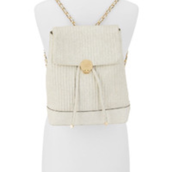 Henri Bendel No 7 Convertible Quilted Backpack Black Gold Hardware - Picture 13 of 14